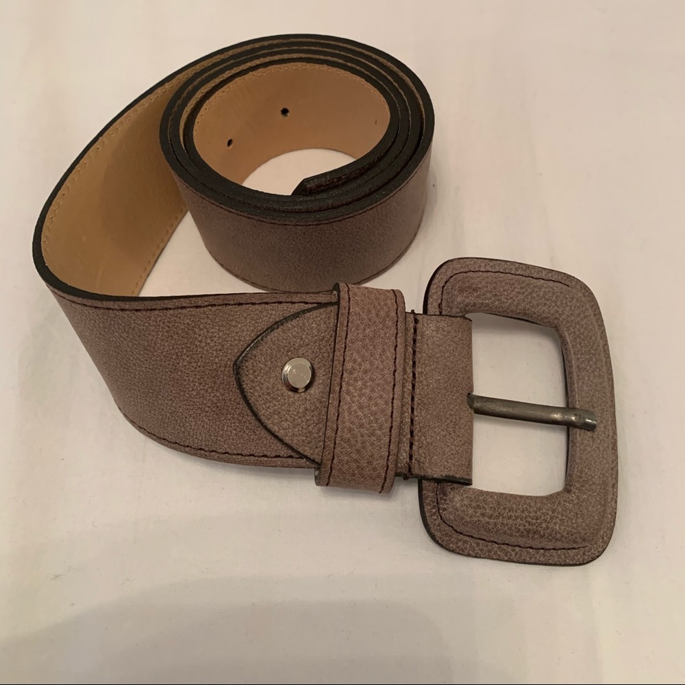 CINZIA LEATHER BELT